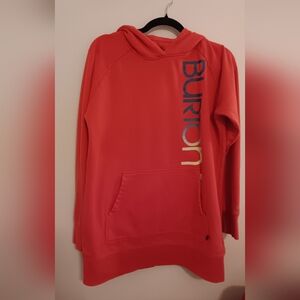 Burton Coral Hoodie with Multicolor Logo